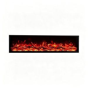 <span class=keywords><strong>Chimenea</strong></span> Eléctrica Empotrable de 80 Pulgadas, <span class=keywords><strong>Decorativa</strong></span>, sin Ventilación, Lineal, con Control Remoto, Llama LED, Estilo Francés, Ahorro de Energía - Product Image 4