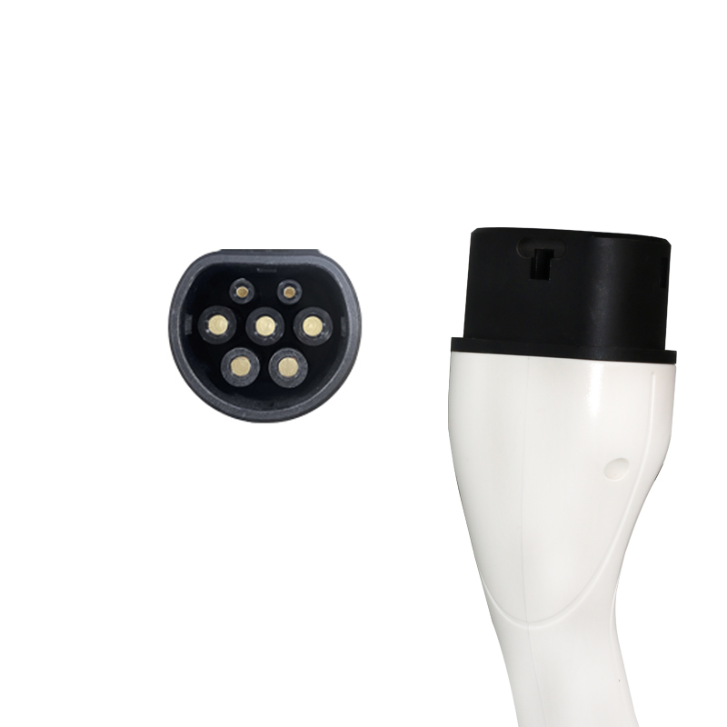 Cabo de carregamento EV trifásico de nível 3, modo 3, tipo 2 para GBT/tipo 1/tipo 2 de 32A