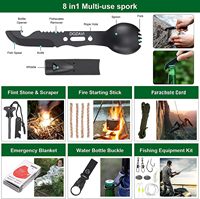 JK-B-009 250 pièces IFAK Molle trousse de premiers soins de survie tactique d'urgence en plein air pour le camping