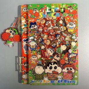 Cuaderno acrílico Snoopyed con diseño de Crayon Shin, de hojas sueltas, tamaño A7/A5, ideal para regalo y manualidades, superventas transfronterizo TK. - Product Image 6