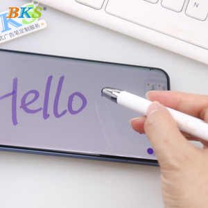 Tùy Chỉnh <span class=keywords><strong>Laser</strong></span> In Logo Mềm Cao Su Cơ Thể Kim Loại Bút Bi Với Cho <span class=keywords><strong>Stylus</strong></span> Tip 1.0Mm Bằng Văn Bản Khuyến Mại Kim Loại Bóng Bút - Product Image 5