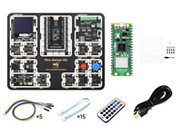 Placa de Desarrollo Raspberry Pi Pico 2 W, Microcontrolador Multiusos, Diseño de Doble Núcleo, Compatible con Wi-Fi 4 de 2.4GHz 802.11n