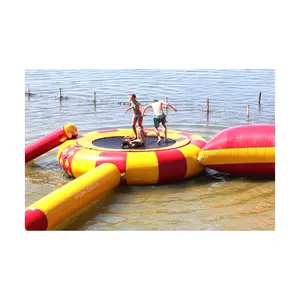 Aqua parc — trompette gonflable, Combo toboggan et souffle/saut d'eau, pour enfants et adultes