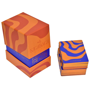 Individuell bedruckte rosa Papier matte Karten Ausgefallene und positive Bestätigung karte mit Magnetbox-Bestätigung karten mit Unterstützung - Product Image 4