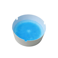 Cendrier écologique jetable en mousse de papier, format rond, pour cigares