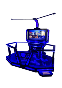 Simulador de Caminadora de Realidad Virtual de 360 Grados, Plataforma de Juego de Fibra de Vidrio para Interiores/Exteriores para Centros Comerciales - Product Image 5