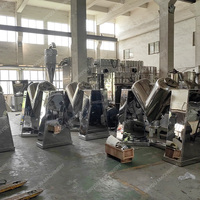 Mélangeur industriel en acier inoxydable pour poudre de protéines, collagène, lactosérum, assaisonnements et épices, type V