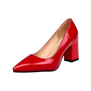 <span class=keywords><strong>Scarpe</strong></span> da donna nuove da lavoro primavera autunno <span class=keywords><strong>tacco</strong></span> spesso tinta unita con bocca bassa tacchi alti <span class=keywords><strong>scarpe</strong></span> da donna - Product Image 3