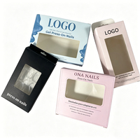 Offre Spéciale : Emballages Personnalisés pour Cosmétiques et Ongles – Dossiers avec Fenêtre Transparente, Papier Artistique de Luxe, Doublure Éponge et Fermeture Magnétique