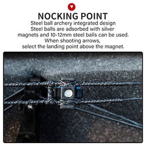 SPG Jachtstalen Kogel Compound Boog 20-60lbs Legering Dubbel Gebruik Katapult Buiten Training Professionele Boogschieten Katrolbogen - Product Image 2