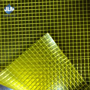 Puerta de tela de tienda de campaña de PVC supertransparente, cortina amarilla, lona <span class=keywords><strong>transparente</strong></span> duradera de PVC, <span class=keywords><strong>lonas</strong></span> de malla elástica - Product Image 1