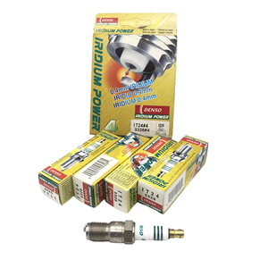 Bujía de iridio nueva Denso Auto IT24 5328 OE 26770-00640 para <span class=keywords><strong>ALPINE</strong></span> 1985-1992 2.5 Turbo V6 - Product Image 1