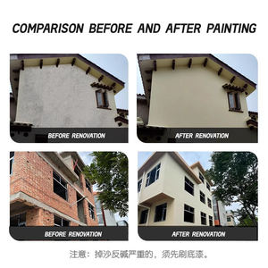 <span class=keywords><strong>Peinture</strong></span> murale extérieure auto-brossante directe d'usine Revêtement de couleur réglable et <span class=keywords><strong>peinture</strong></span> de rénovation - Product Image 4