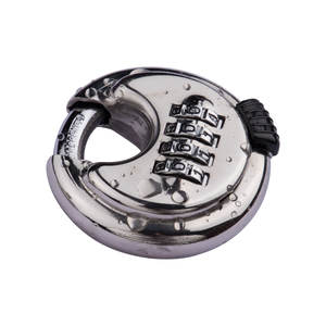 संयोजन 4-बिट 201 # डिस्क ताला भारी सुरक्षा पैड लॉक विरोधी चोरी स्टेनलेस स्टील 70mm डिस्क ताला - Product Image 2