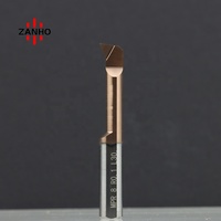 ZANHO carbure de tungstène alésage Cutter haute qualité PVD revêtement H6 précision droite CNC tour trou profond usinage TiSlN alésage