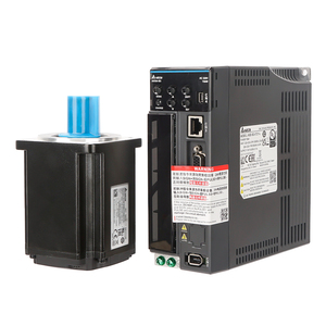 Kit de Motor y Controlador AC de Bajo Ruido, 750w, Brida de 80mm, 2.4N.m, 220v, 50hz, 3000rpm, para Robótica - Product Image 1