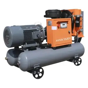 2023 Venda quente velocidade baixo ruído pesado alto desempenho 7.5 kw 10 hp 7.5kw 10hp compressor de ar parafuso rotativo