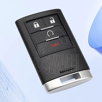 SZMAISHI Vente en gros Clé de voiture intelligente pour Cadillac Escalade 2007-2014 / 4 boutons 315 MHz / PN 22756463 / OUC6000066 Télécommande d'entrée sans clé