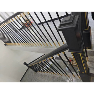 Trong nhà trang trí thép cầu thang thép lan can thiết kế - Product Image 4