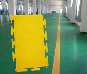 เสื่อปูพื้น/กระเบื้องพีวีซีไวนิลสำหรับโรงรถทนทานสำหรับงานหนัก - Product Image 4