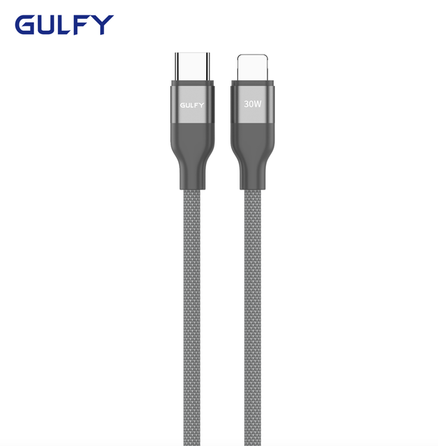 USB-C to USB-L Cable with 30W PD Fast Charging and 20000 Bend Lifespan for iPhone 14 iPad