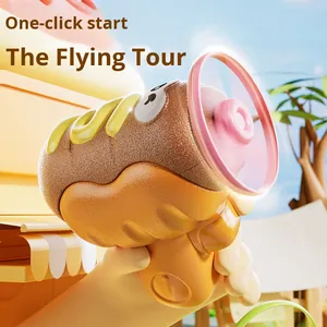 <span class=keywords><strong>Pistolet</strong></span> catapulte libellule lumineuse pour enfants jouets de plein air interactifs <span class=keywords><strong>toupie</strong></span> et clignotant pour jouet de catapulte de soucoupe volante - Product Image 3