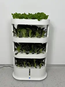 Автоматическая гидропонная аквапоника, поставка для гидропонного орошения, полная Вертикальная гидропонная система для выращивания овощей