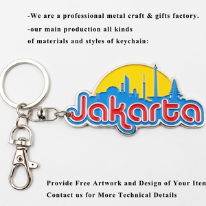 Fabricant de porte-clés, porte-clés personnalisés en alliage de fer et de zinc, logo personnalisé, émail doux ou dur, porte-clés en métal, souvenirs, porte-clés promotionnels - Product Image 3