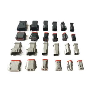 ขั้วต่อสายไฟรถยนต์กันน้ำแบบ Deutsch <span class=keywords><strong>E008</strong></span> ซีรีส์ 2/3/4/6/8/12 ขา - Product Image 1