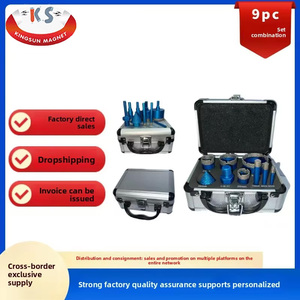 Hiệu Suất Cao 1 Bộ Chân Không Brazed Kim Cương Vương Mão Lõi Khoan <span class=keywords><strong>Bit</strong></span> <span class=keywords><strong>Set</strong></span> 3Mm-8Mm Lỗ Saw Kit Cho Sứ Gạch Thép Hợp Kim - Product Image 3