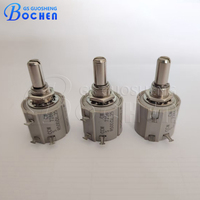 Potentiomètre linéaire rotatif de précision à fil bobiné 1k 5k 10k 20k 50k 100K 7286 10 tours, marque BOCHEN, 2W