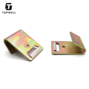 Professionale resistente da 50mm gancio a scatto piatto in zinco placcato in metallo per cinghie a cricchetto raccordi in scatola - Product Image 3