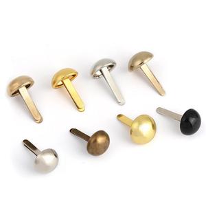 Nhà Máy Bán Buôn Đa-Đặc Điểm Kỹ Thuật Đầu Tròn Vàng Hai Chân Tự Làm Quần Áo Đồng Sắt Nhỏ Túi Bong Bóng Nấm Đinh Tán - Product Image 3