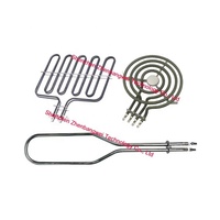 ZBW 110v 3500w Ss304 élément chauffant tubulaire réchauffeur 3 anneaux élément chauffant de bobine, élément chauffant de bobine de poêle électrique anneau de cuisinière