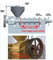 Presse à huile automatique à vis, à chaud et à froid, pour l'extraction d'huile de colza, d'arachide, de sésame, de soja et de tournesol
