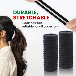 Attache à cheveux sans couture adaptée aux enfants, taille S, bande souple et extensible, douce pour les cheveux, sans dommage - Product Image 2