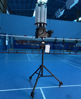 Lanceur automatique de balles de badminton avec application de contrôle à distance et robot lanceur pour l'entraînement et la pratique