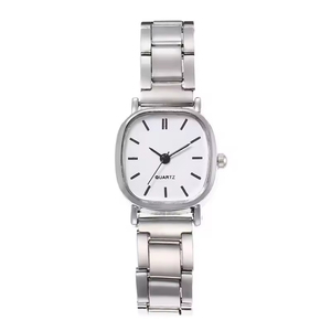 New fashionable and trendy small dial women's <b>watch</b> with a delicate eyebrow shape and a steel strap - Product Image 5