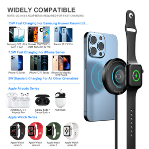 Miễn phí biểu tượng tùy chỉnh đa chức năng 3 trong 1 từ không dây sạc nhanh cho iPhone Samsung AirPod iWatch - Product Image 5