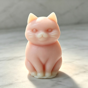 Bonbons en cire de cire d'abeille de qualité alimentaire, certifiés <span class=keywords><strong>Halal</strong></span>, en forme de chaton 3D, personnalisables OEM, pour la vente au détail - Product Image 1