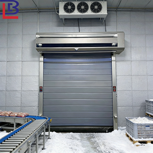 Puertas Rápidas de Alta Velocidad para Garaje, Puertas Enrollables de PVC para Exteriores, Persianas Enrollables de PVC - Product Image 3