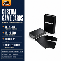 Fabricant de jeux de cartes personnalisés directement pour la vente en gros, impression de cartes de jeu et production personnalisée