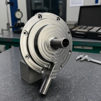 Casing Volute Baja Tahan Karat 316L, Pemesinan CNC 5-Axis, Bagian Presisi Berdinding Tipis