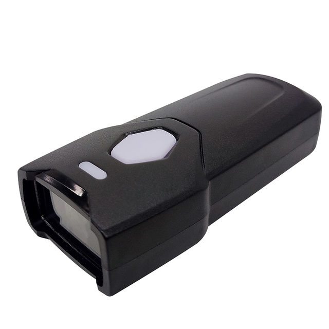 2D QR wireless barcode reader  Blue tooth pocket mini barcode scanner 1D for POS Inventory barcode  portable scanner