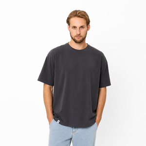 T-shirt de football en jersey uni pour homme, polyester/coton, respirant, vêtements de sport, entraînement athlétique, manches courtes, coupe régulière, taille moyenne - Product Image 1
