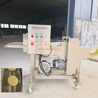 Machine de pressage de galettes de viande pour burgers en acier inoxydable 304, ligne de production de galettes de poulet et de bœuf jamaïcaines