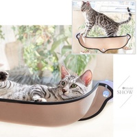 Lit pour chat monté sur fenêtre en EVA Hamac pour fenêtre pour chat Meuble perchoir robuste pour fenêtre pour chat