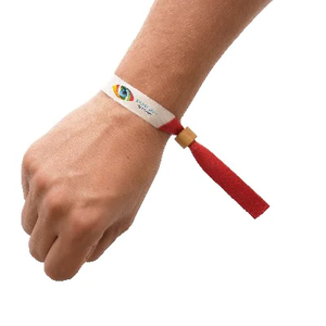 Pulsera para Eventos, Pulsera de Tela Ecológica, Pulsera de Satén con Impresión por Sublimación, Pulseras Elásticas para Festivales - Product Image 2