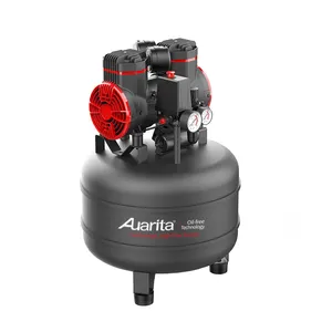 Auarita Compresseur Electrique High Quality Low Price 8 Bar 600W 0.8hp Oilfree Portable Electric Air Compressor