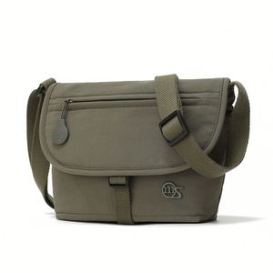 Bolso Bandolera Versátil e Impermeable de Moda Nacional para Mujer con Cierre de Cremallera y Correa Única de Poliéster - Product Image 1